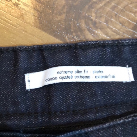 Calvin Klein 32X30 High Rise Extreme Slim Stretch Dark Wash Jeans - Picture 2 of 9